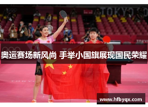 奥运赛场新风尚 手举小国旗展现国民荣耀